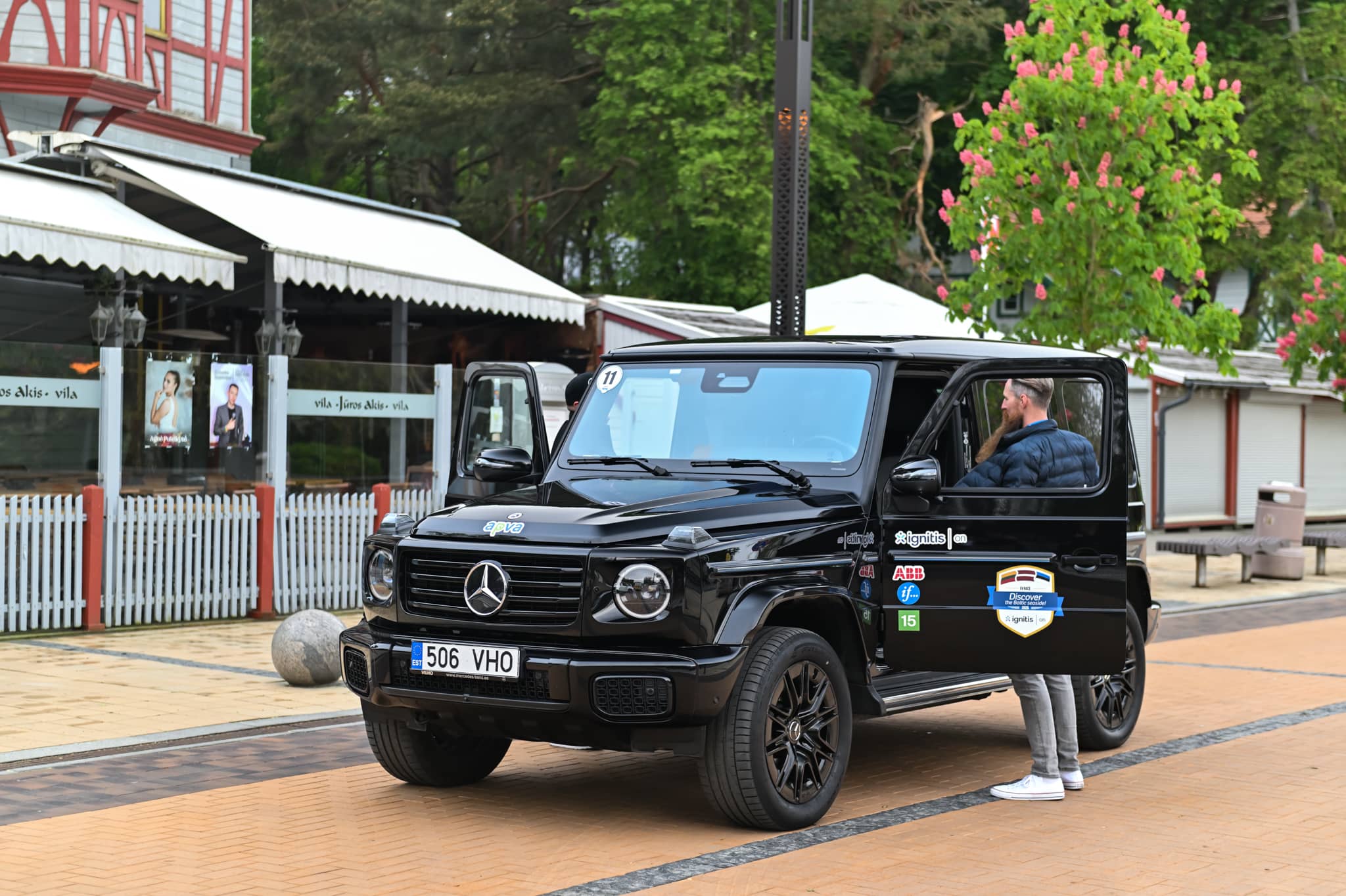 Mercedes elektromobilis ION varžybose