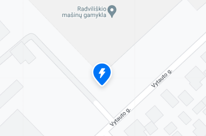 Ignitis ON elektromobilių įkrovimo stotelės - Radviliškio mašinų gamykla, Radviliškis