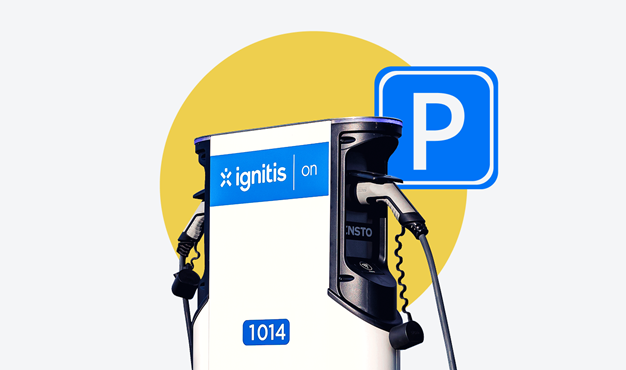 Ignitis ON įkrovimo stotelė