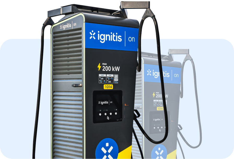 Ignitis ON įkrovimo stotelių parkas