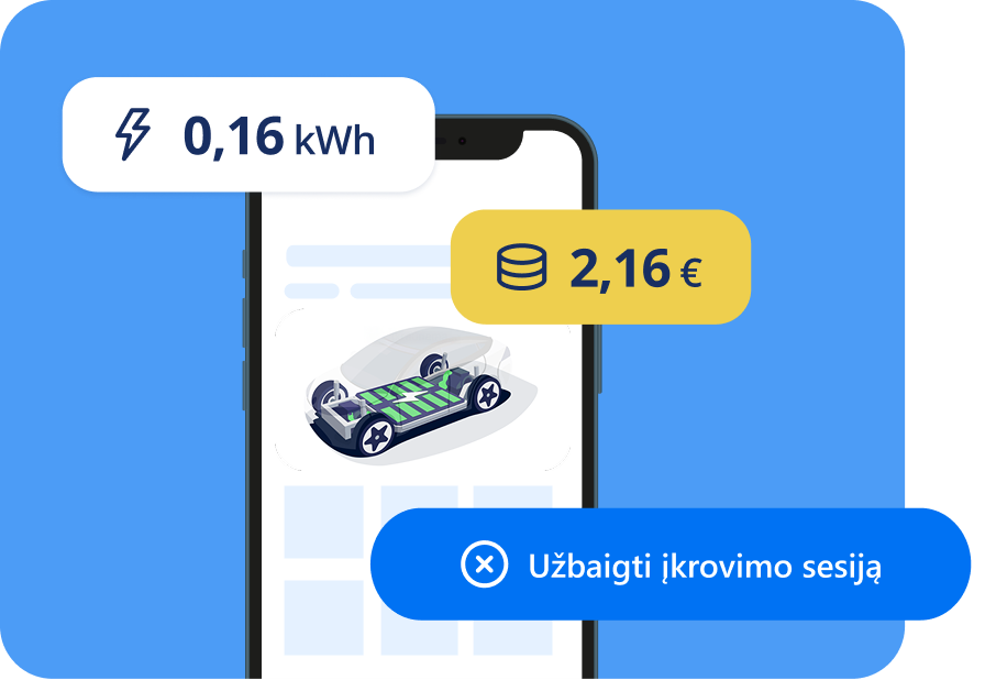 Ignitis ON mobilioji programėlė.