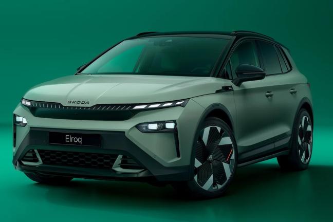 „Škoda Elroq“ Elektromobilis
