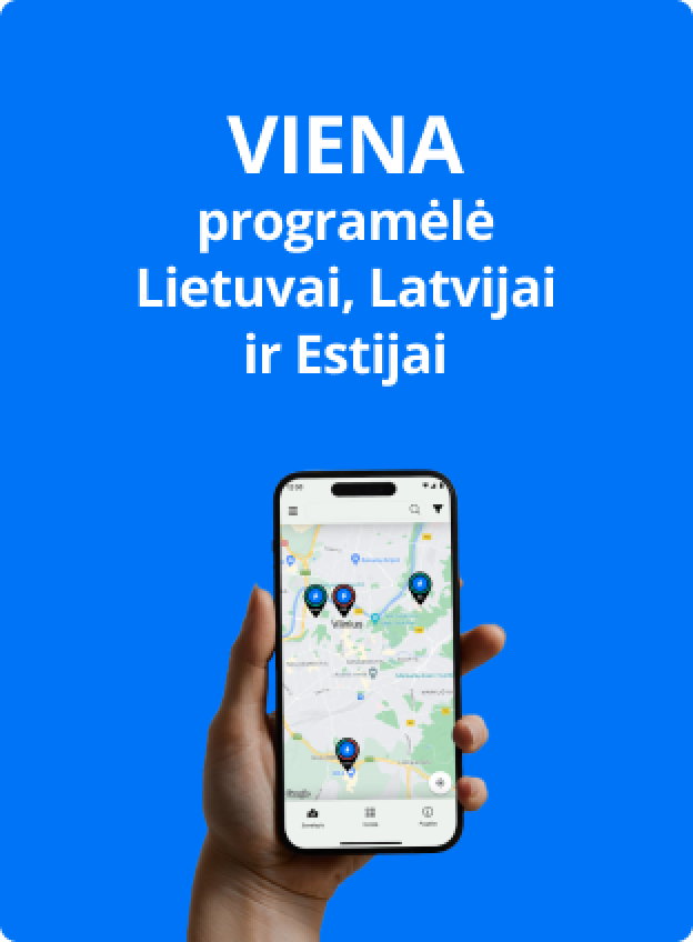 Viena Ignitis ON programėlė visoms Baltijos šalims